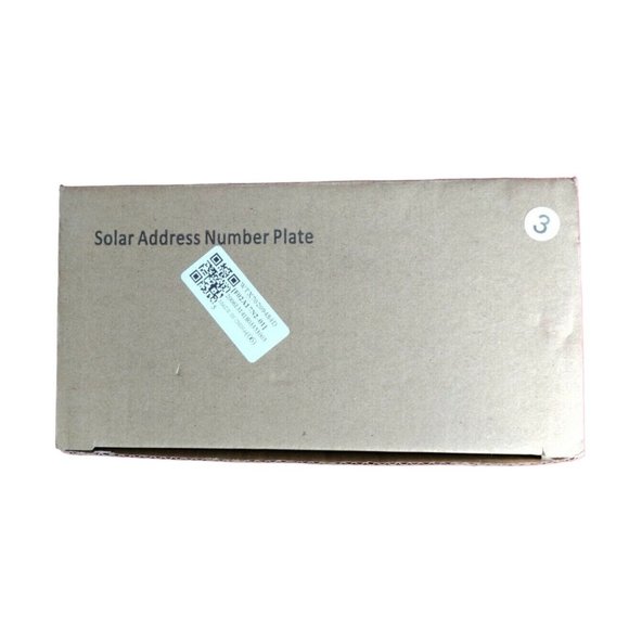 Solar Number Plate Light Home Garage - Picture 7 of 7